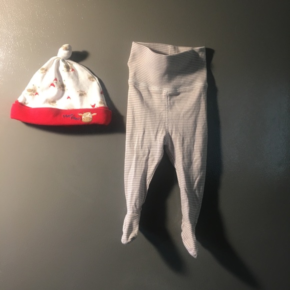 H & M Footy Pants w/ Bonus Hat - Picture 1 of 4